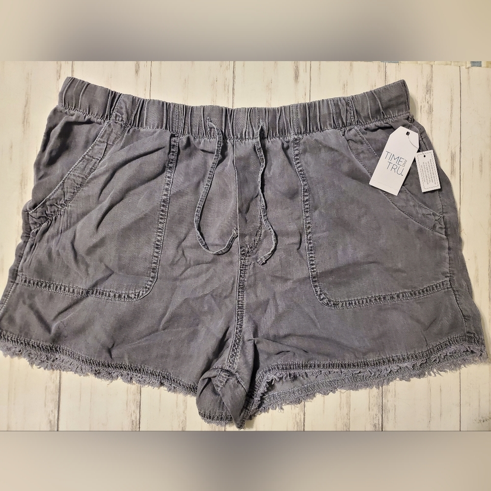 Time and Tru Sorts, gray, size L 12-14, NWT